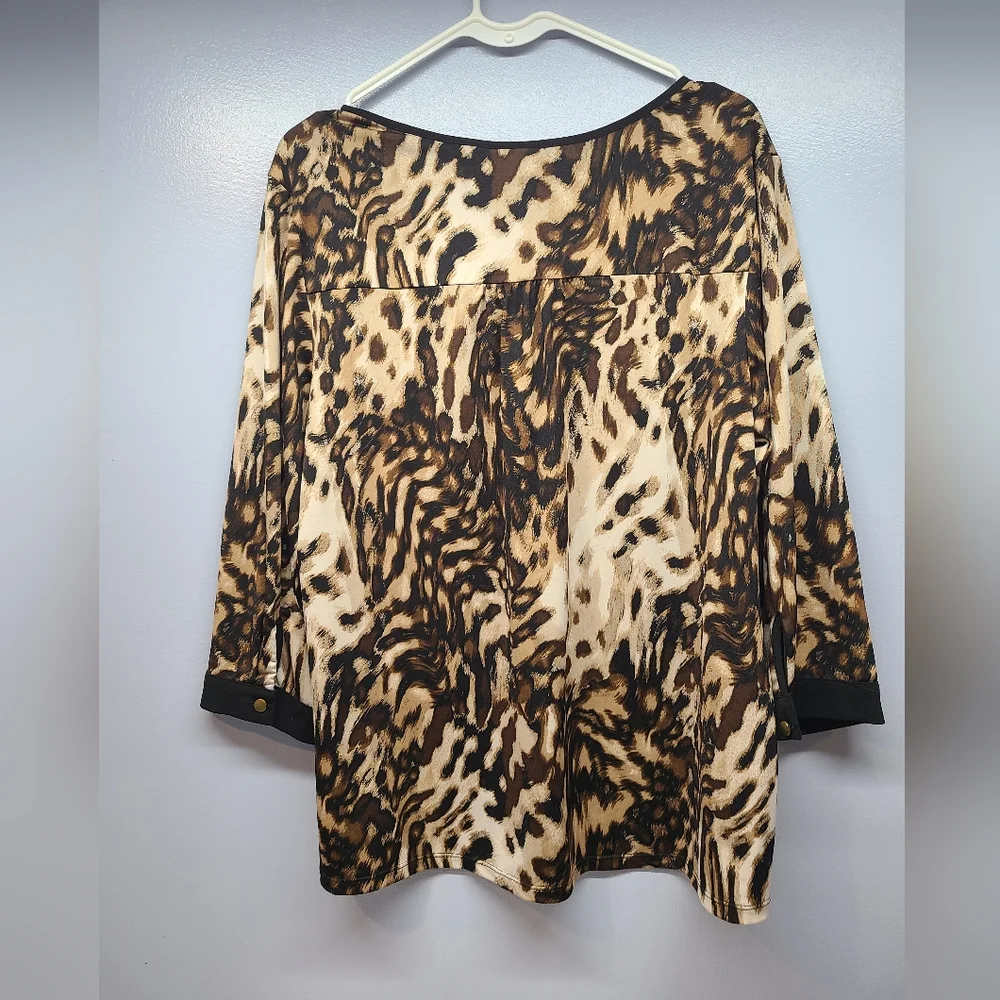 Kim Rogers Women's Top, 1X - Picture 2 of 3